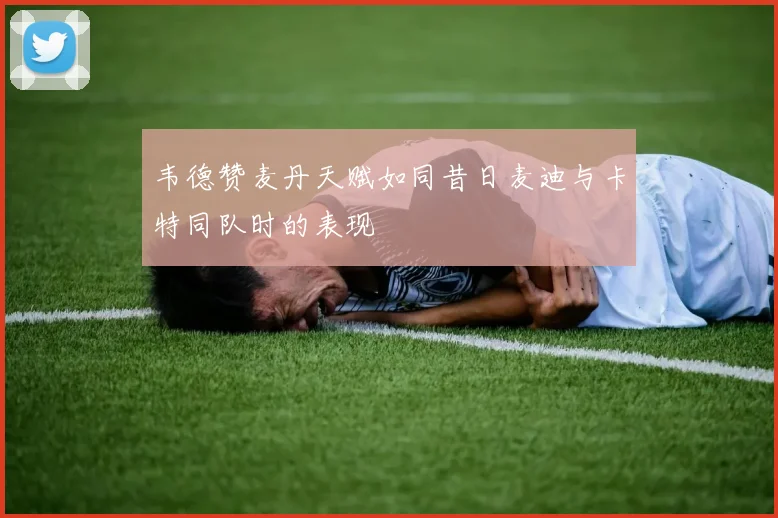 韦德赞麦丹天赋如同昔日麦迪与卡特同队时的表现